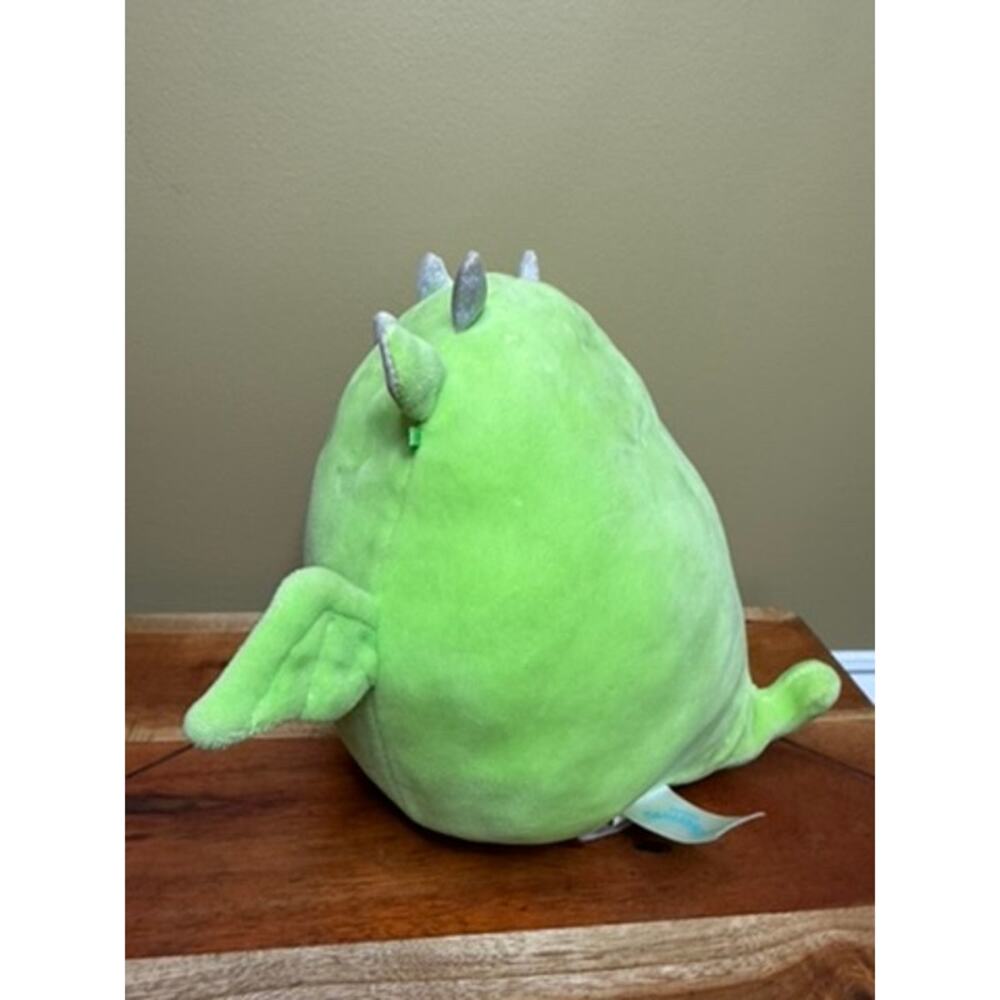 Squishmallows Eyk the Dragon Green Plush‎ Toy Small 8 in - Picture 4 of 5